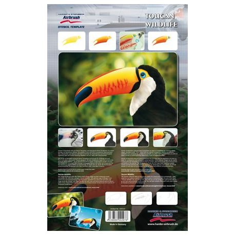 H&S Toucan Willife Stencils 410131
