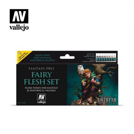 74.101 Fairy Flesh sæt 8 x 17ml