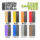 GSW Foam Sanding Pads - Fine Grit Assortment x20.