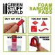 GSW Foam Sanding Pads - Fine Grit Assortment x20.