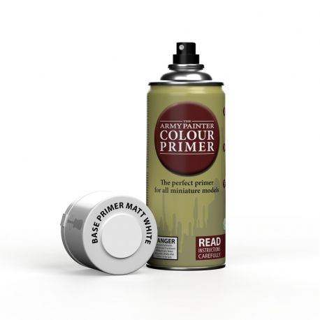 Colour Primer: Matt White 400ml. CP3002