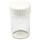 15ml Glas med plastic låg 117350