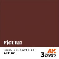 AK11405 Dark Shadow Flesh 17ml.