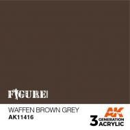 AK11416 Waffen Brown Grey 17ml.