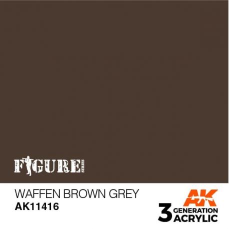 AK11416 Waffen Brown Grey 17ml.