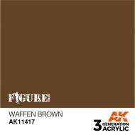 AK11417 Waffen Brown 17ml.