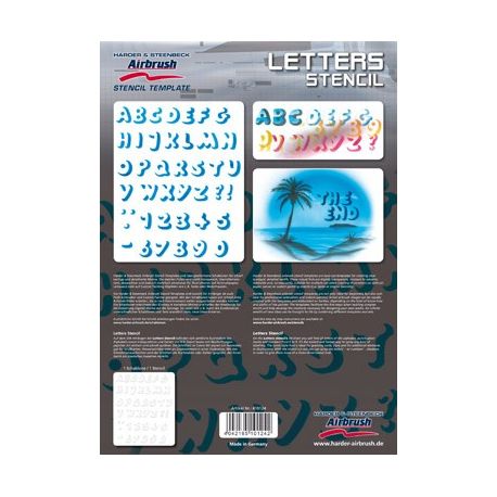 H&S Letter stencil 410124