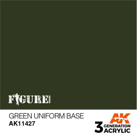 AK11427 Green Uniform Base 17ml.