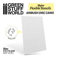 Flexible Stencils - Ambush Disc Camo