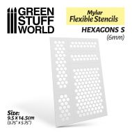 Flexible Stencils - Hexagons S