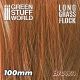 Long Grass Flock 100mm - Brown - 7g