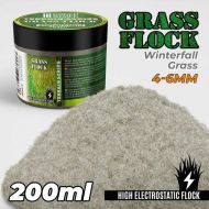 Static Grass Flock 4-6mm - Winterfall Grass - 200 ml.