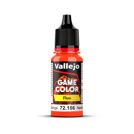 72.156 Fluorescent Orange 18ml.