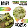 Shrubs TUFTS - 6mm self-adhesive - WHITE.