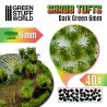 Shrubs TUFTS - 6mm self-adhesive - DARK GREEN.