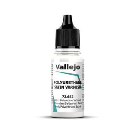 72.652 Polyurethane Satin Varnish 18ml.