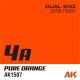 AK1507 DUAL EXO 4A – Pure Orange 60ml.