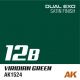 AK1524 DUAL EXO 12B – Viridian Green 60ml.