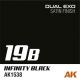 AK1538 DUAL EXO 19B – Infinity Black 60ml.