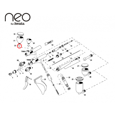 Iwata O-ring N0712