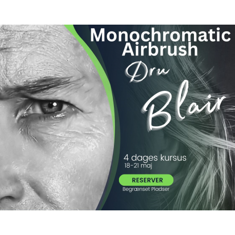 Dru Blair Monokromatisk Airbrush Kursus