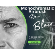 RESTBETALING Dru Blair Monokromatisk Airbrush Kursus