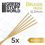 GSW Pinning Brass Rods 0.3mm