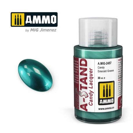 AMIG2457 A-Stand Candy Emerald Green 30ml.