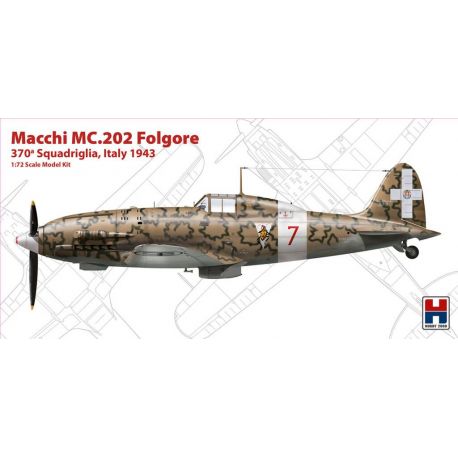 Hobby 2000 Macchi MC.202 Tunisia 1943 H2K72008 (1:72)