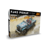 FJ43 Pickup With DShKM AK35002 1:35
