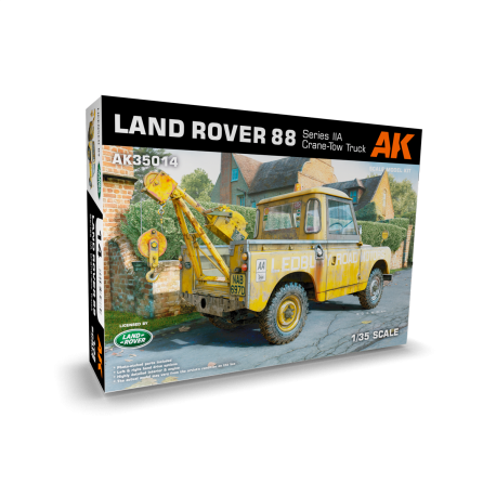 Land Rover 88 Series IIA -Crane / Tow Truck AK35014 1:35