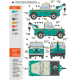 Land Rover 88 Series IIA -Crane / Tow Truck AK35014 1:35
