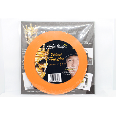 Prime Orange Fine Line Tape 3mm x 55m Orange