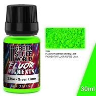 2364 Pigment Fluor Green Lime 30ml.