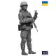 Russian-Ukrainian War series. Kit №1. Ukrainian soldier, Defence of Kyiv, March 2022. 1:24