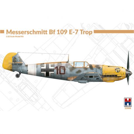 Hobby 2000 Messerschmitt Bf 109 E-7 trop 32006 (1:32)
