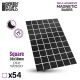Square Magnetic Sheet SELF-ADHESIVE - 30x30mm.