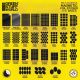 Square Magnetic Sheet SELF-ADHESIVE - 30x30mm.