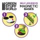 Round Magnetic Sheet SELF-ADHESIVE - 25mm.
