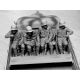 German Infantry "Off to the front" Vehicle riders, WW II Era. 1:35