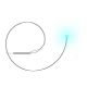 Cool White LED Lights - 1mm