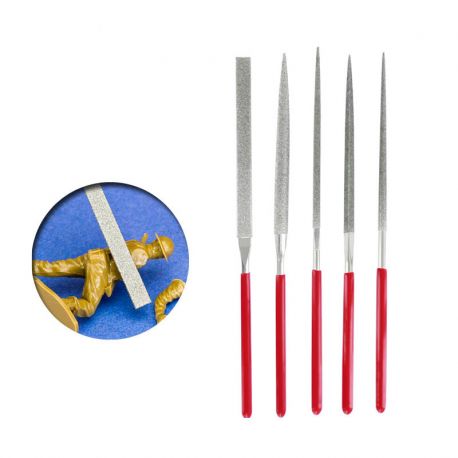 Vallejo Set Of 5 Diamond Files T03002