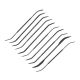 Vallejo Set Of 10 Curved Files T03003