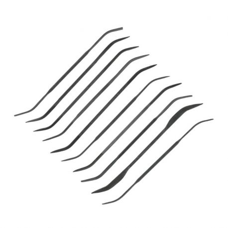 Vallejo Set Of 10 Curved Files T03003