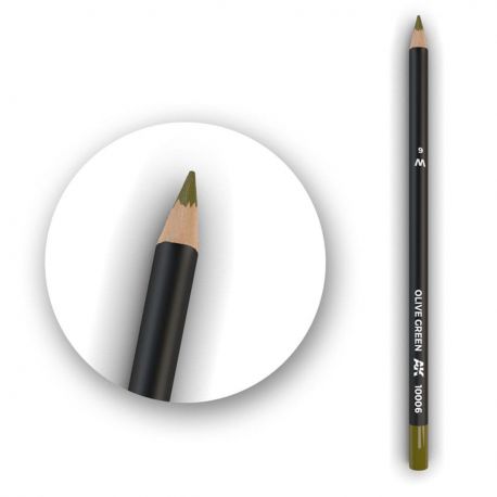 AK10006 Weathering Pencil - Olive Green.