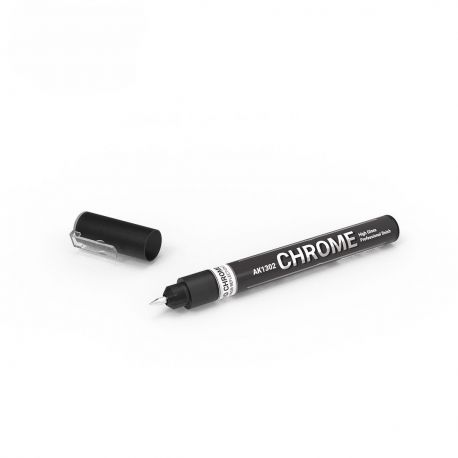 AK-Interactive Metallic Liquid Marker – CHROME