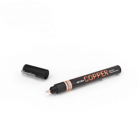 AK-Interactive Metallic Liquid Marker – COPPER