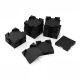 Round to square base adapter 25mm.
