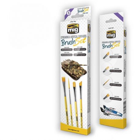 AMIG7604 Streaking Pensel sæt