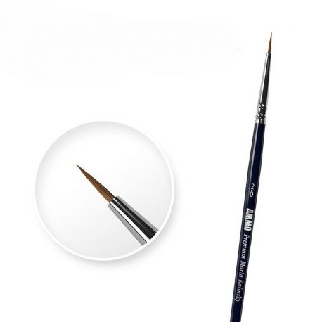 AMIG8601 Premium Marta Kolinsky Brush Størrelse 2/0